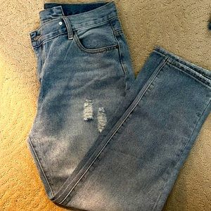 JLux Label Distressed Jeans